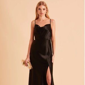 Birdy Grey Black Satin Dress